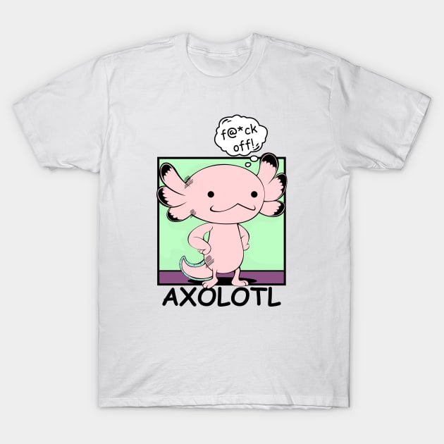 Axolotl T-Shirt by Lumio Gifts